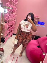 Bite Me Plus size Top And Cheetah Tights (sold separately)